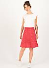 Circle Skirt up and away, fairy flag, Skirts, Red