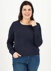 Knitted Jumper chic mystique, suited in blue, Cardigans & lightweight Jackets, Blue