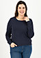 Knitted Jumper chic mystique, suited in blue, Cardigans & lightweight Jackets, Blue