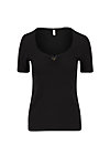 T-Shirt logo balconette tee, just me in black, Shirts, Black