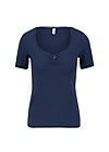 T-Shirt logo balconette tee, just me in blue, Shirts, Blau