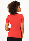 T-Shirt logo balconette tee, just me in red, Shirts, Rot
