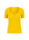 T-Shirt logo balconette tee, just me in yellow, Shirts, Gelb