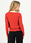 Cardigan save the brave, suited in red, Cardigans & leichte Jacken, Rot