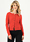 Cardigan save the brave, suited in red, Cardigans & leichte Jacken, Rot