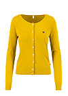 Cardigan save the brave, suited in yellow, Cardigans & leichte Jacken, Gelb