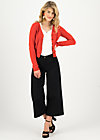 Cardigan save the world, red solid, Cardigans & lightweight Jackets, Red