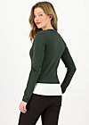 Cardigan save the world, thyme solid, Cardigans & lightweight Jackets, Green
