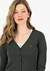 Cardigan save the world, thyme solid, Cardigans & lightweight Jackets, Green