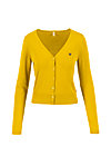 Cardigan save the world, yellow solid, Cardigans & lightweight Jackets, Yellow