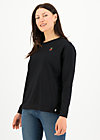 Sweatshirt Boxy Sweater, black cherry, Pullover & Sweatshirts, Schwarz