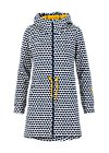 Fleece Jacket cosyshell hooded long, sunny seaside, Jackets & Coats, Blue