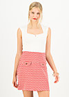 Mini Skirt Flip and Flap, sweet red hearts, Skirts, Red