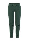 Low Rise Trousers mid waist slim 5-pocket, forest green , Trousers, Green