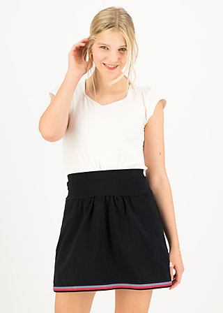 Mini Skirt Molto Bene, black cherry, Skirts, Black