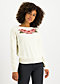 Strickpullover Stick am Stück, cornwall rose, Pullover & Sweatshirts, Weiß