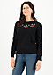 Knitted Jumper Stick am Stück, very cherry, Jumpers & Sweaters, Black