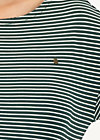 Longsleeve sweet sailorette, deep forest stripes, Shirts, Green
