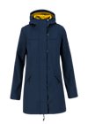 Softshelljacket wild weather long anorak, big mama, Jackets & Coats, Blue