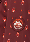 Soft Shell Jacket wild weather long anorak, miss matroschka, Jackets & Coats, Red