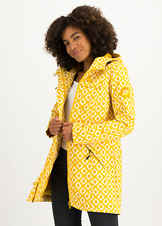 Soft Shell Jacket Wild Weather, lemon love, Jackets & Coats, Yellow
