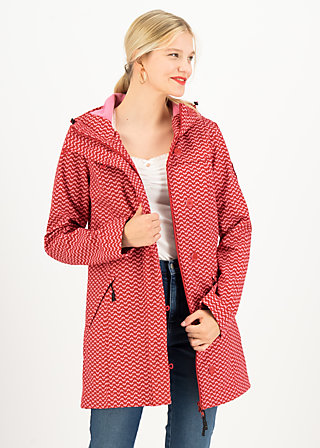 Soft Shell Jacket Wild Weather, little lovers, Jackets & Coats, Red