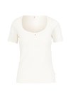 T-Shirt Balconnet Féminin, creamy camellia, Shirts, White