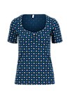 T-Shirt Balconnet Féminin, sweetest swiss, Shirts, Blau