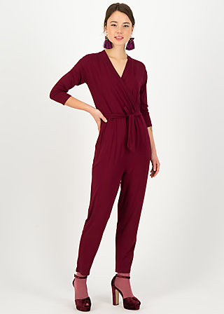 Jumpsuit cache un coussin, foxy red, Jumpsuits, Red