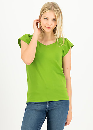 Shirt Charming V Neck, green country, Shirts, Green
