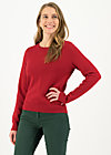 Strickpullover chic mystique, red classic, Rot