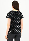 Summer blouse Feed the Birds, fluffy puffy, Blouses & Tunics, Black