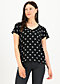 Summer Blouse Feed the Birds, fluffy puffy, Blouses & Tunics, Black