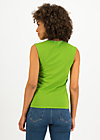 Sleeveless Top Let Romance Rule, green country, Shirts, Green