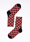 Baumwollsocken sensational steps, classic checky, Socken, Rot