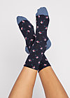 Cotton socks sensational steps, dancing heart, Socks, Blue