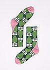 Cotton Socks sensational steps, perfect peach, Socks, Green