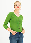 Cardigan Welcome to the Crew, juicy grass dots, Cardigans & lightweight Jackets, Green