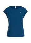 T-Shirt Breezy Flowgirl, cielo blu, Shirts, Blau