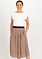 Midi Skirt Ease of Being, mosaico grafico, Skirts, Black