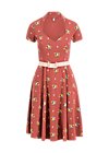 Summer Dress Gracious Allure, fiori amori, Dresses, Red