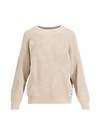 Knitted Jumper Highway to Heaven, fading away, Jumpers & Sweaters, White