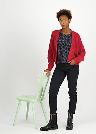 Cardigan Highway to my Heart, fruits rouge, Cardigans & lightweight Jackets, Red