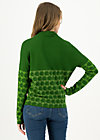 Strickpullover long turtle, knit green apple, Pullover & Sweatshirts, Grün