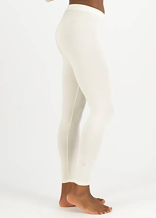 Baumwoll-Leggings Lovely Legs, be pure white, Leggings, Weiß