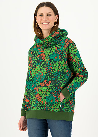 Oversize-Pullover matrioschkas armour, herbal garden, Pullover & Sweatshirts, Grün