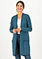 Long Cardigan rendez-vous with myself, blue plume, Cardigans & lightweight Jackets, Blue