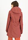 Soft Shell Jacket Wild Weather, quilted stripes, Jackets & Coats, Red