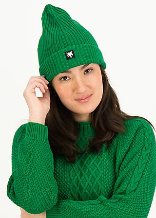 Knitted Hat Beanie Light, the future is green, Accessoires, Green