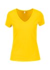 T-Shirt Sunshine Camp, bitter lemon, Shirts, Yellow